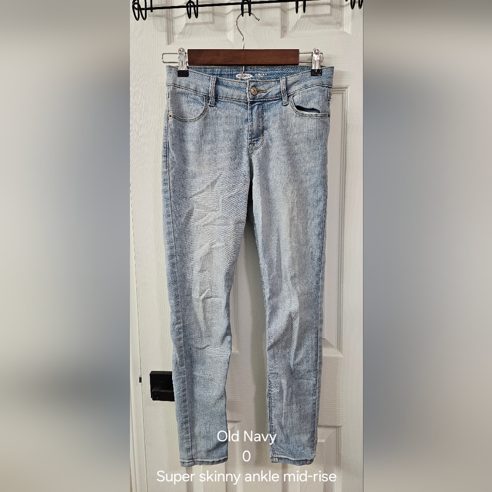 Old Navy Super Skinny Midrise Jeans